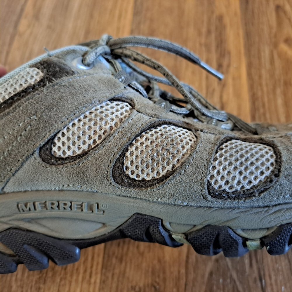 Merrell Hilltop Trail Shoes Hiking Sneakers Shoes Lace-Up Outdoor Size 9.5 - Picture 11 of 12